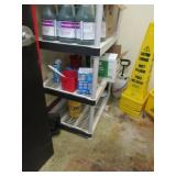 Contents of Water Heater Closet (No Water Heater)