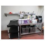 Stainless Steel Equipmen Table & Contents