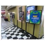 Assorted Signs and Crowd Control