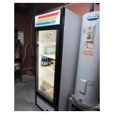 True SS Glass Door Refridgerator