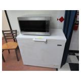 Panasonic Microwave and Magic Chest Freezer