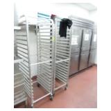 2 Alimunum Food Racks