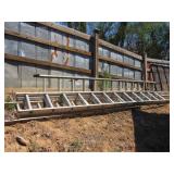 ALUMINUM LADDERS (4)