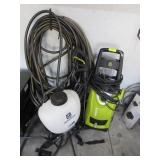 PRESSURE WASHER, WATER, HOSE, ETC.