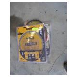 ASSORTED DEWALT SAW BLADES