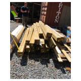 TREATED WOODEN BEAMS