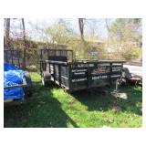 SINGLE AXEL TAG-ALONG TRAILER