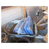 WHEEL BARROW & TARPS