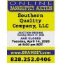 Bankruptcy Roofing Company Auction