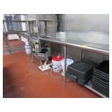 DISHWASHING TABLE STAINLESS
