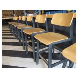WOOD BAR STOOLS