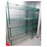 GREEN WIRE RACKS QUANTITY (7)