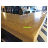 LARGE WOOD BAR TOP