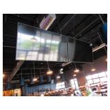 SIX MONITOR/SCREENS