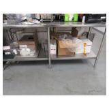 S.S. TABLE WITH HAND SINK