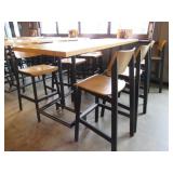 BAR TOP TABLES, IGH TOP BAR CHAIRS