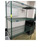 GREEN WIRE RACKS QUANTITY (3)