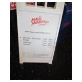 Plastic Sign