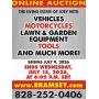 Motorcycles, Vehicles and Tool Auction