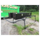 Truck Ladder Rack w/Boxes, Fits Long Bed Truck