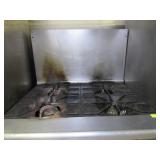 S.S. Imperial Four Burner Kettle Gas Stove