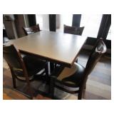 3 Low-Top Tables & 10 Chairs