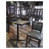 3 High-Top Tables & 12 Barstools