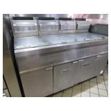 S.S. Vulcan Gas Fryer: Four Bay