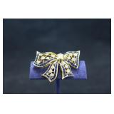 2- 18 K GOLD BROACHS