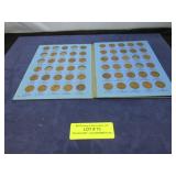 1909 - 1940 PENNY CELLECTION AND ASSORTED
