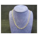 14 K GOLD LINK NECKLACE