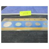 ASSORTMENT MEXICAN COINS APPROX 5