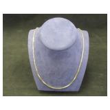 14 K GOLD BOX LINK CHAIN