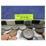 ASSORTED OLD MINTAGE COINS ETC.