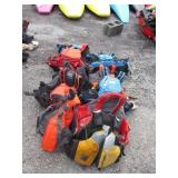 Life Jackets in Assorted Sizes: Used