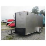 TRAILER ENCLOSED SINGLE AXLE