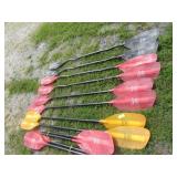 Approx. 10 Werner Paddles