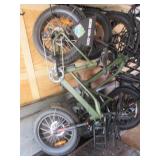 2 Mozo Bicycles: Green, Small Bicycles