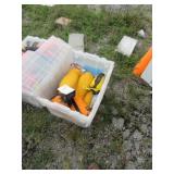 Approx. 8 Salamander Throw Ropes (in Bin): New