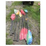 Approx. 10 Werner Paddles