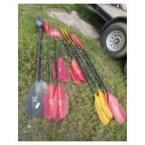 Approx. 10 Werner Paddles
