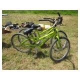 2 Jamis Taxi Bicycles: Green, No Baskets