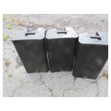 3 Active Loudspeakers: One QSC K10.2, Two KW90
