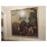 French School Oil on Canvas: Unsigned - See Below