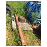 6" BEAM AND METAL POT