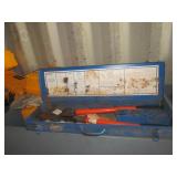 CABLE CRIMPING TOOL AND BITS BY THOMAS AND BETTS