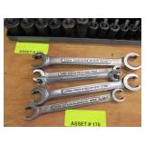 BRAKE LINE WRENCHES 5 PC