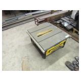 TABLE SAW DEWALT 4 PC PORTABLE