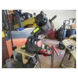 ELECTRIC CHAIN SAW SHARPENER