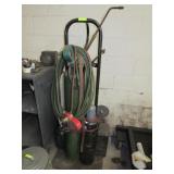 ACETYLENE TORCH AND TANK